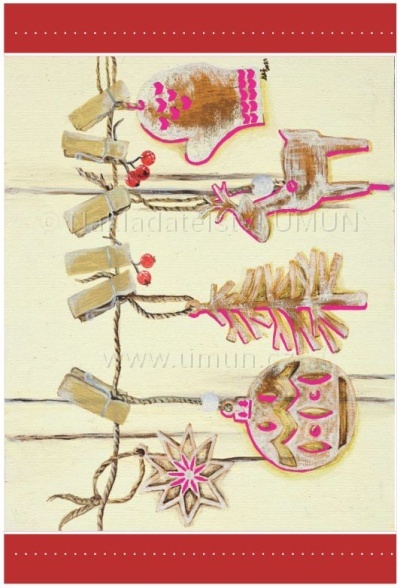 Vánoční přání zn.3523